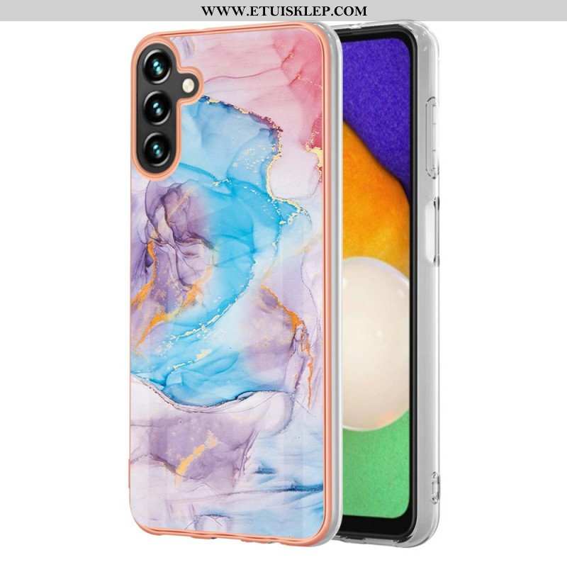 Etui do Samsung Galaxy A54 5G Akwarela Marmuru